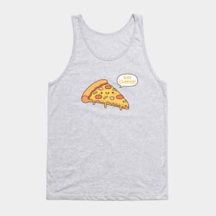 Cute Pizza Slice Say Cheese Funny Tank Top